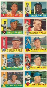 1960 Topps Collection (325+) Including Hall of Famers 